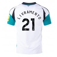 Newcastle United Tino Livramento #21 Tretí futbalový dres 2024-25 Krátky Rukáv